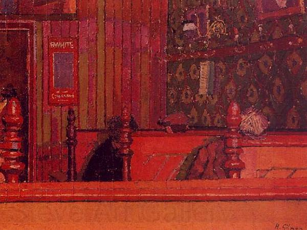  Harold  Gilman An Eating House Norge oil painting art